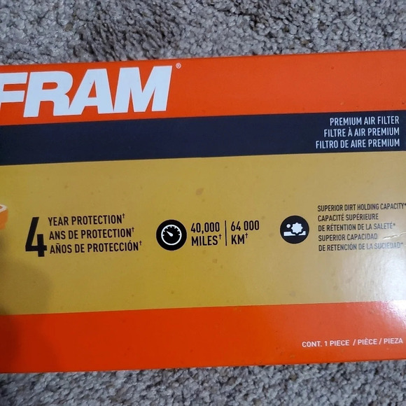 FRAM Ultra Air Vehicle Car Premium Air Filter Ford 9944 - Picture 3 of 6